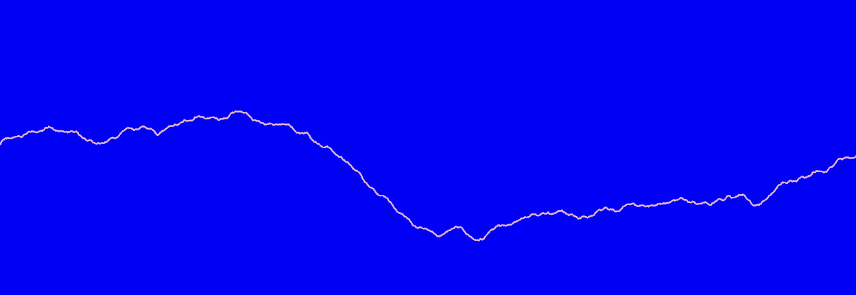 image of an outline that vaguely resembles a mountain